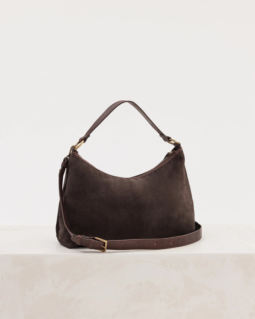Suede Slouchy - Chocolate