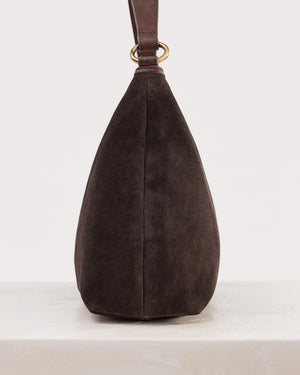 Suede Slouchy - Chocolate