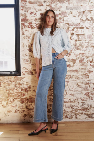 Freya Jean Scallop - 70s Blue