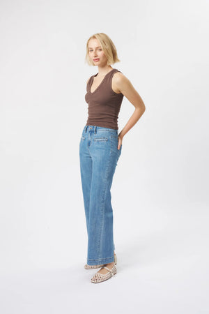 Freya Jean Scallop - 70s Blue