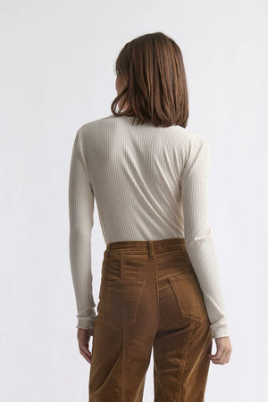 Heather Top  - Vanilla