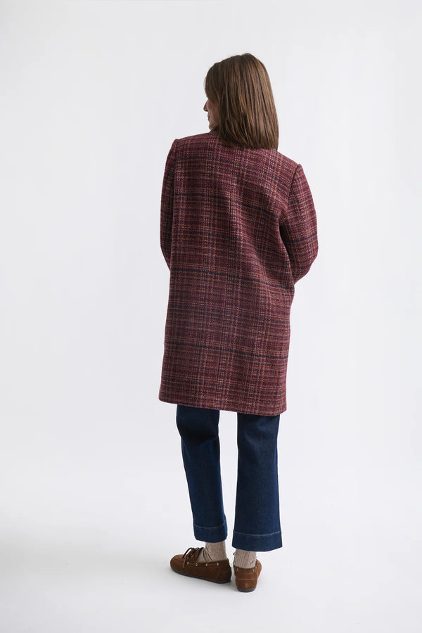 Kari Coat - Speckled Pink