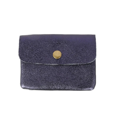 Coin Purse Metallic Marine