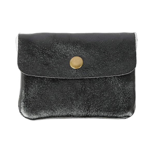 Coin Purse Metallic Midnight