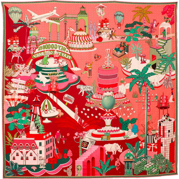 Silk Scarf 50x50