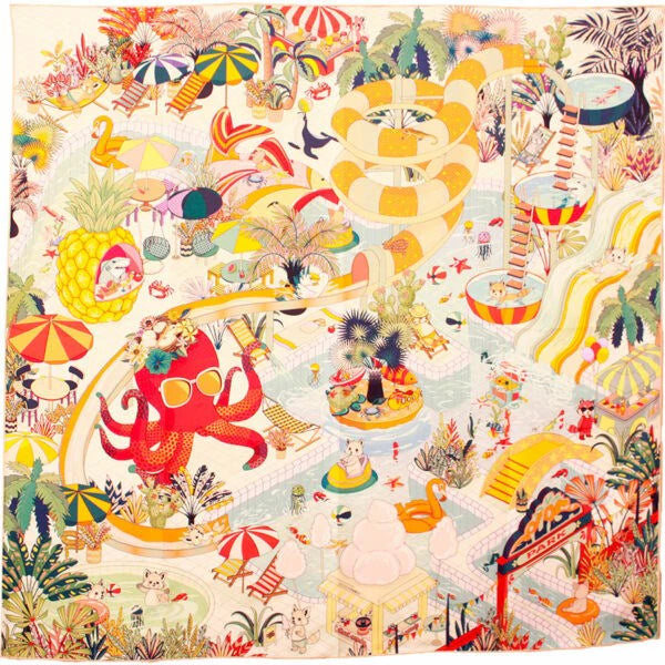 Silk Scarf 50x50