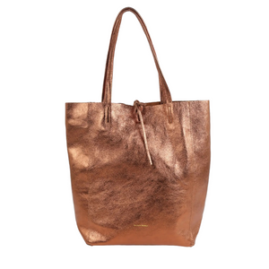 Large Tote Metallic Bronze