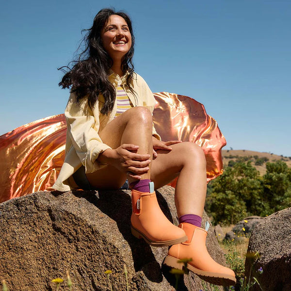 Bobbi Boot - Sherbet Orange