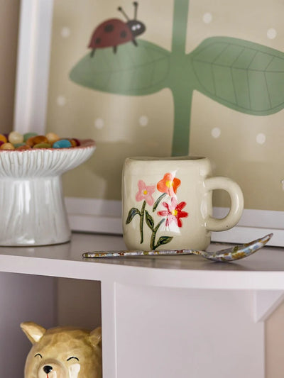 Millie Cup Stoneware - White