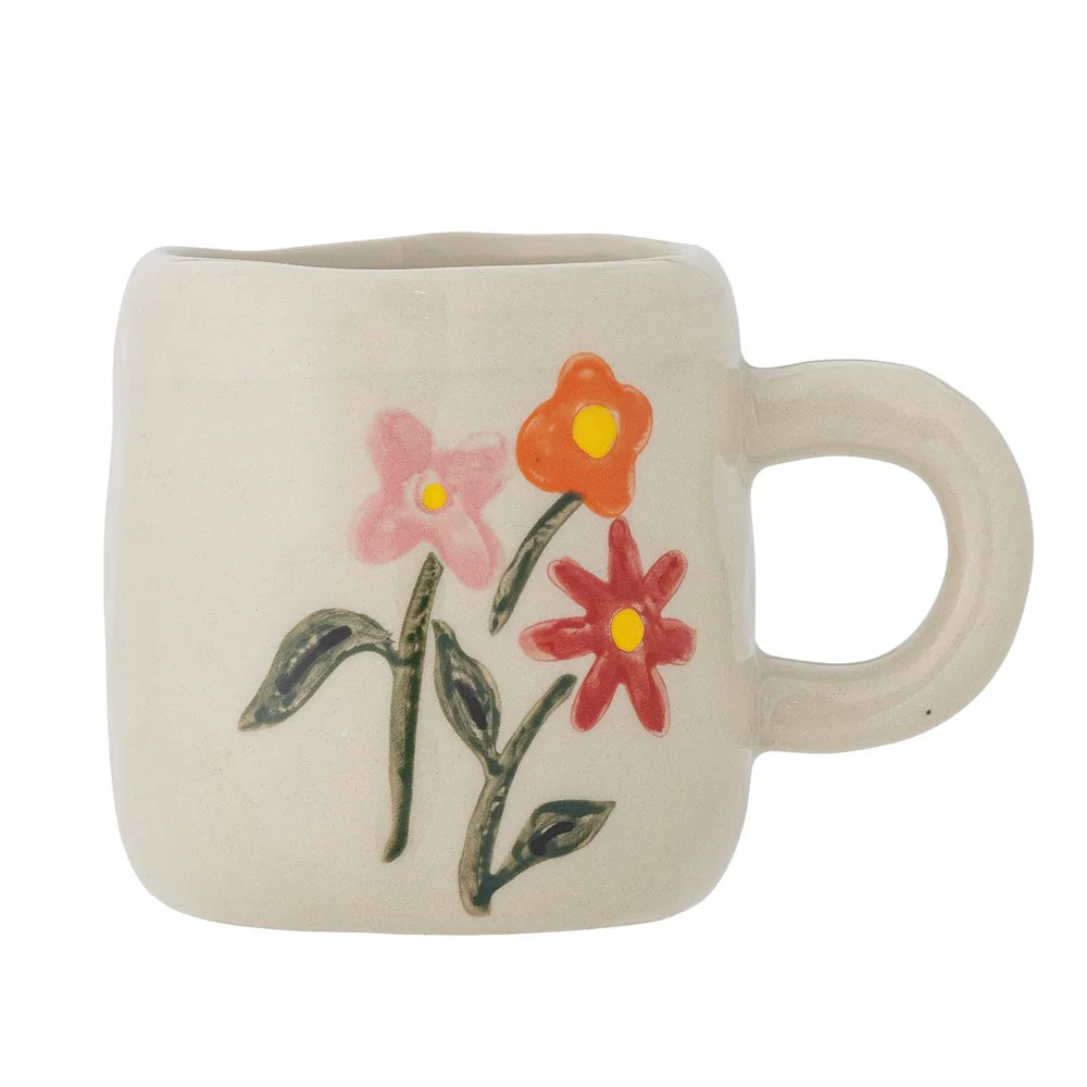 Millie Cup Stoneware - White
