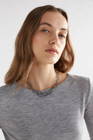 Nikka Necklace - Gunmetal