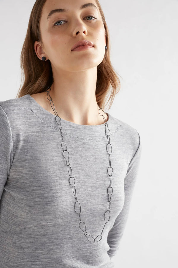Nikka Necklace - Gunmetal