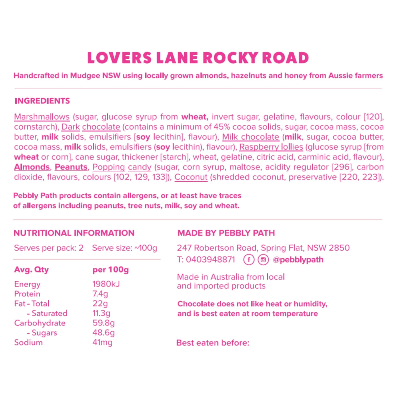 Rocky Road - Lovers Lane