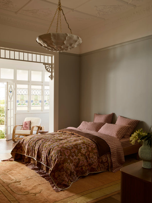 bonnie-neil-buttercup-rust-petit-madeline-pink-quilted-throw
