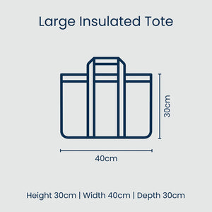Large Insulated Tote - Wild Child