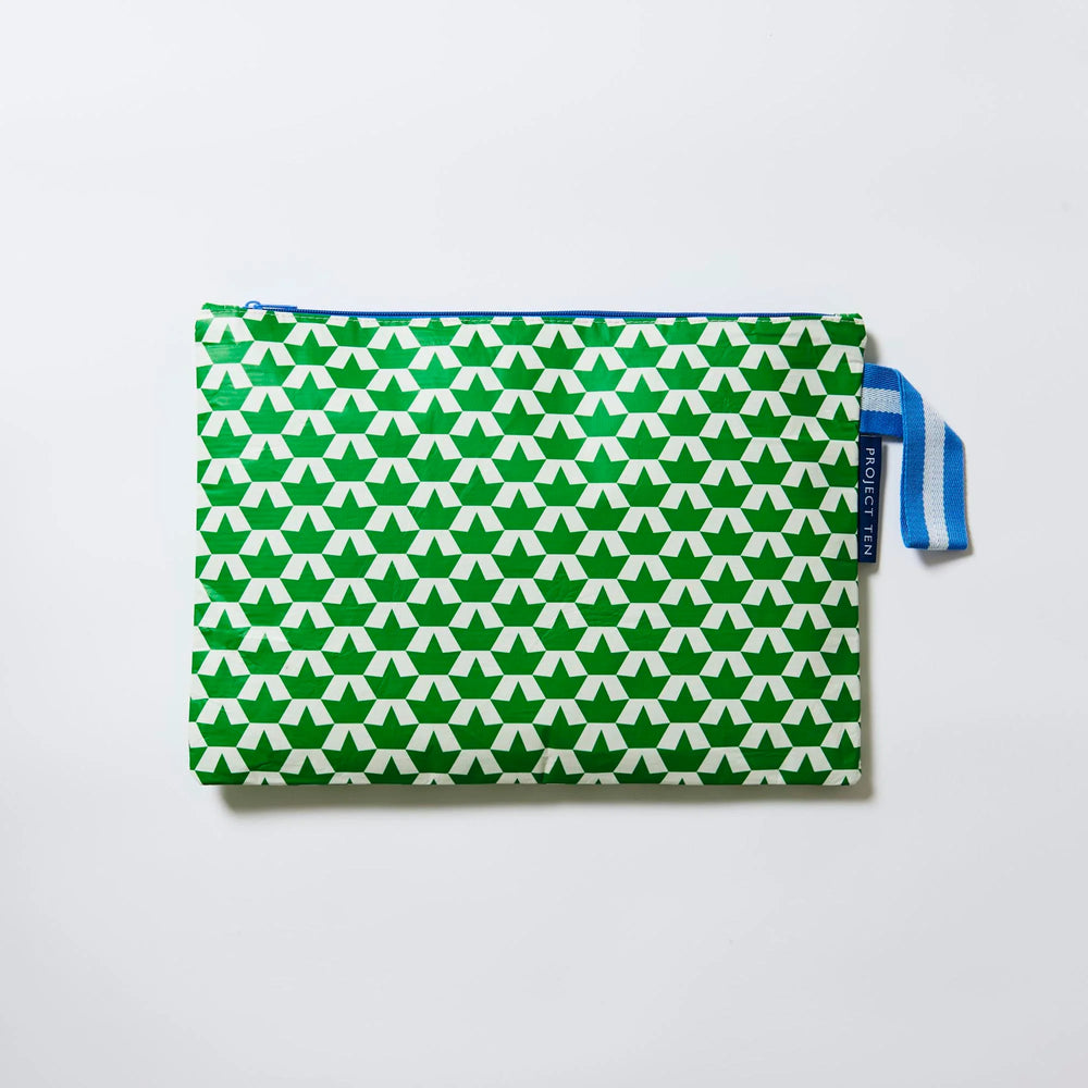 Large Zip Pouch - Boats