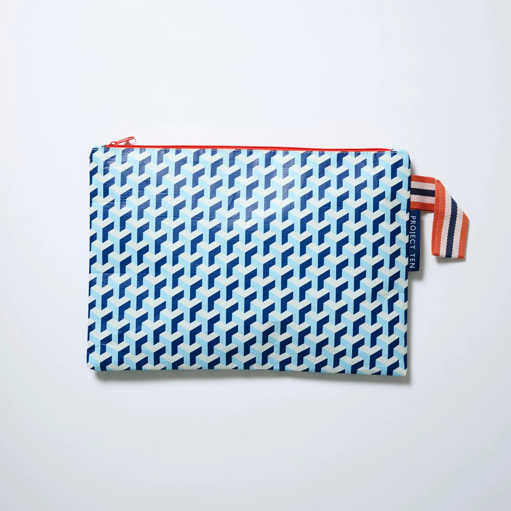 Large Zip Pouch - Maze