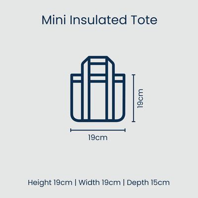 Mini Insulated Tote - Daisy