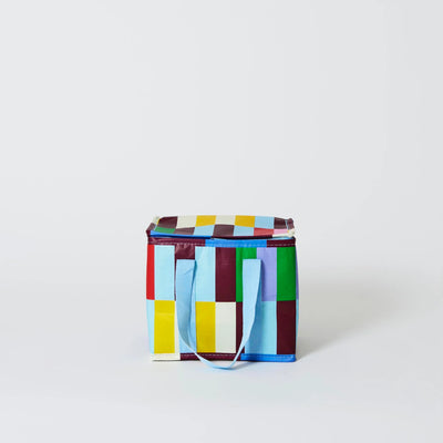 Mini Insulated Tote - Multi Stripe