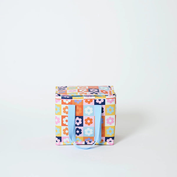 Mini Insulated Tote - Square Garden