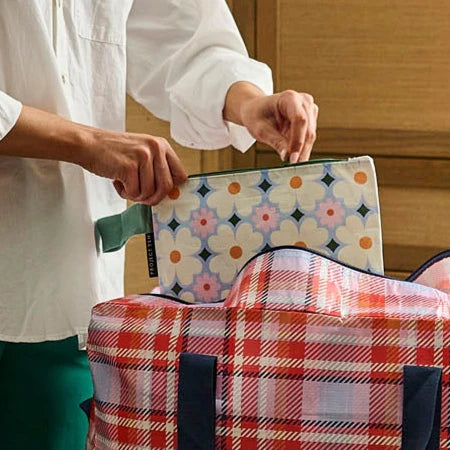 Mini Zip Pouch - Daisy