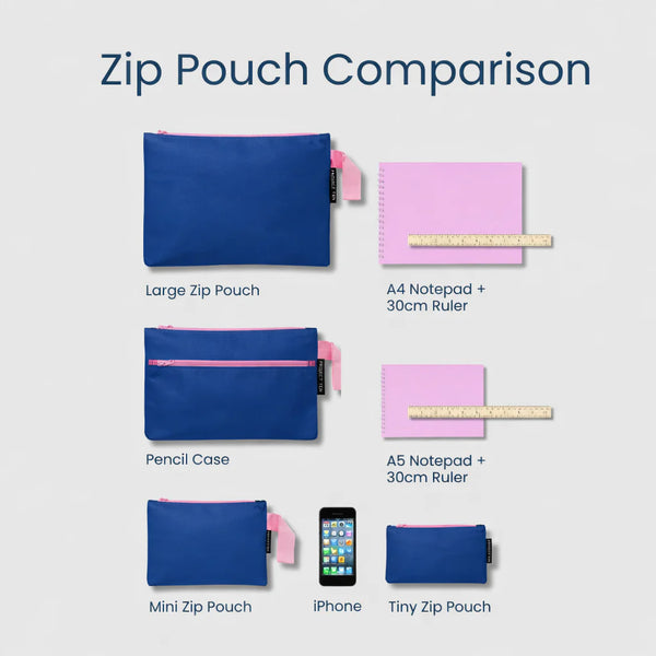 Mini Zip Pouch - Polka Dot