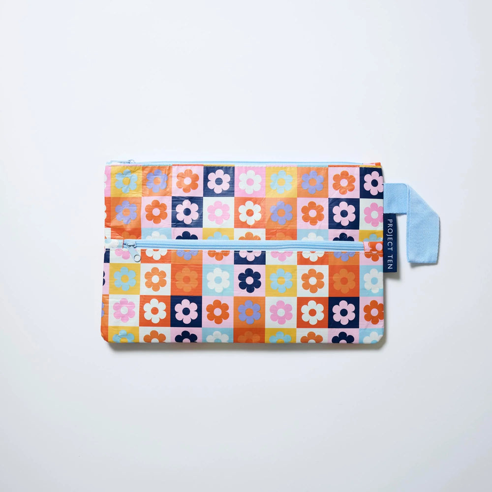 Pencil Case - Square Garden