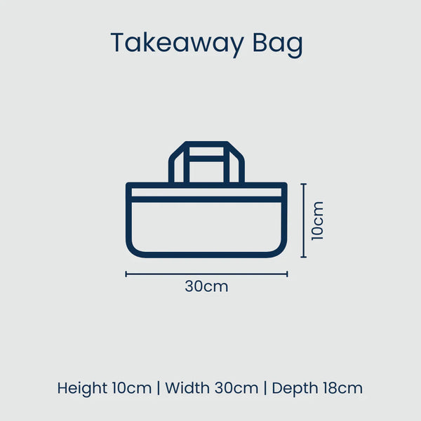 Takeaway Bag - Polka Dot
