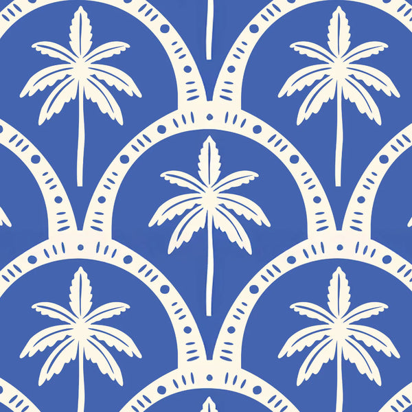 The Shopper - Blue Palm
