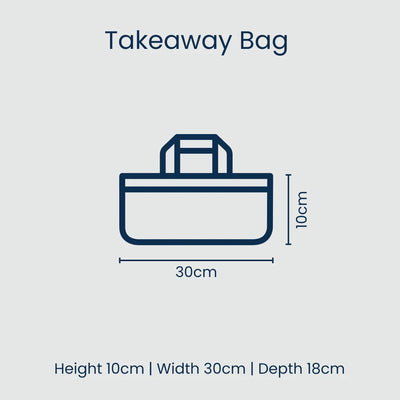 "The Takeaway" Lunch Bag - Posy