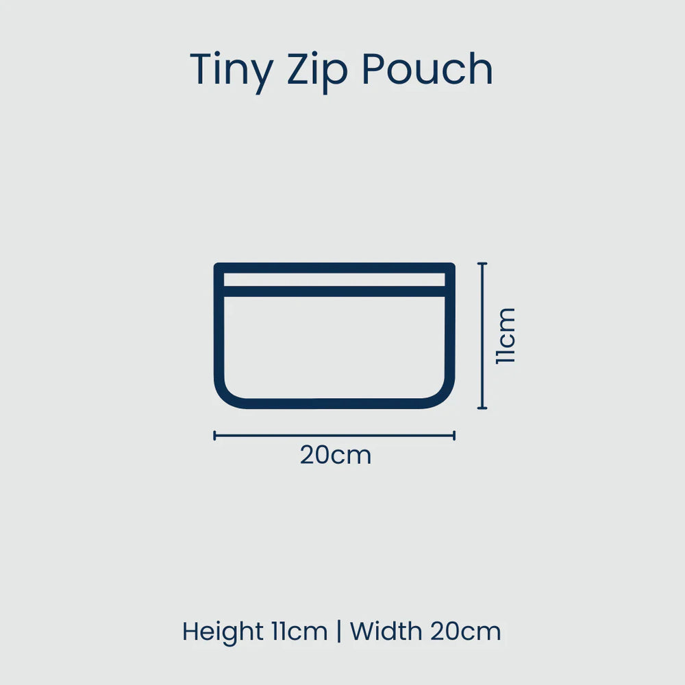 Tiny Zip Pouch - Boats