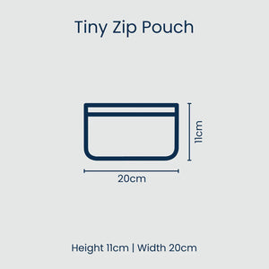 Tiny Zip Pouch - Sunny Floral