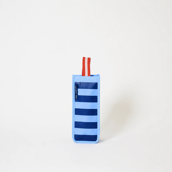 Wine Bag - Blue Stripe