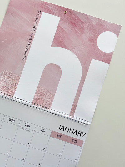 Rhi Creative 2026 Calendar