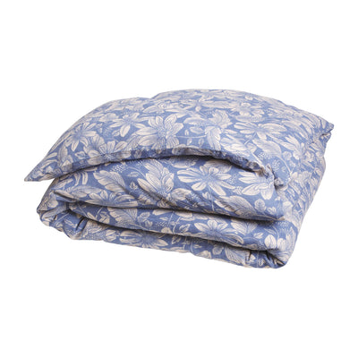 Amrita Linen Quilt Cover Set - Smoke
