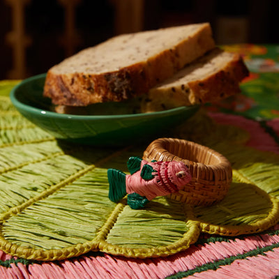 Aria Napkin Ring Set - Dune