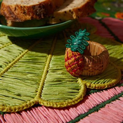 Aria Napkin Ring Set - Dune