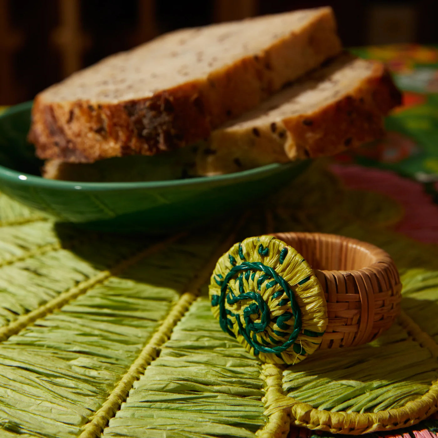 Aria Napkin Ring Set - Dune