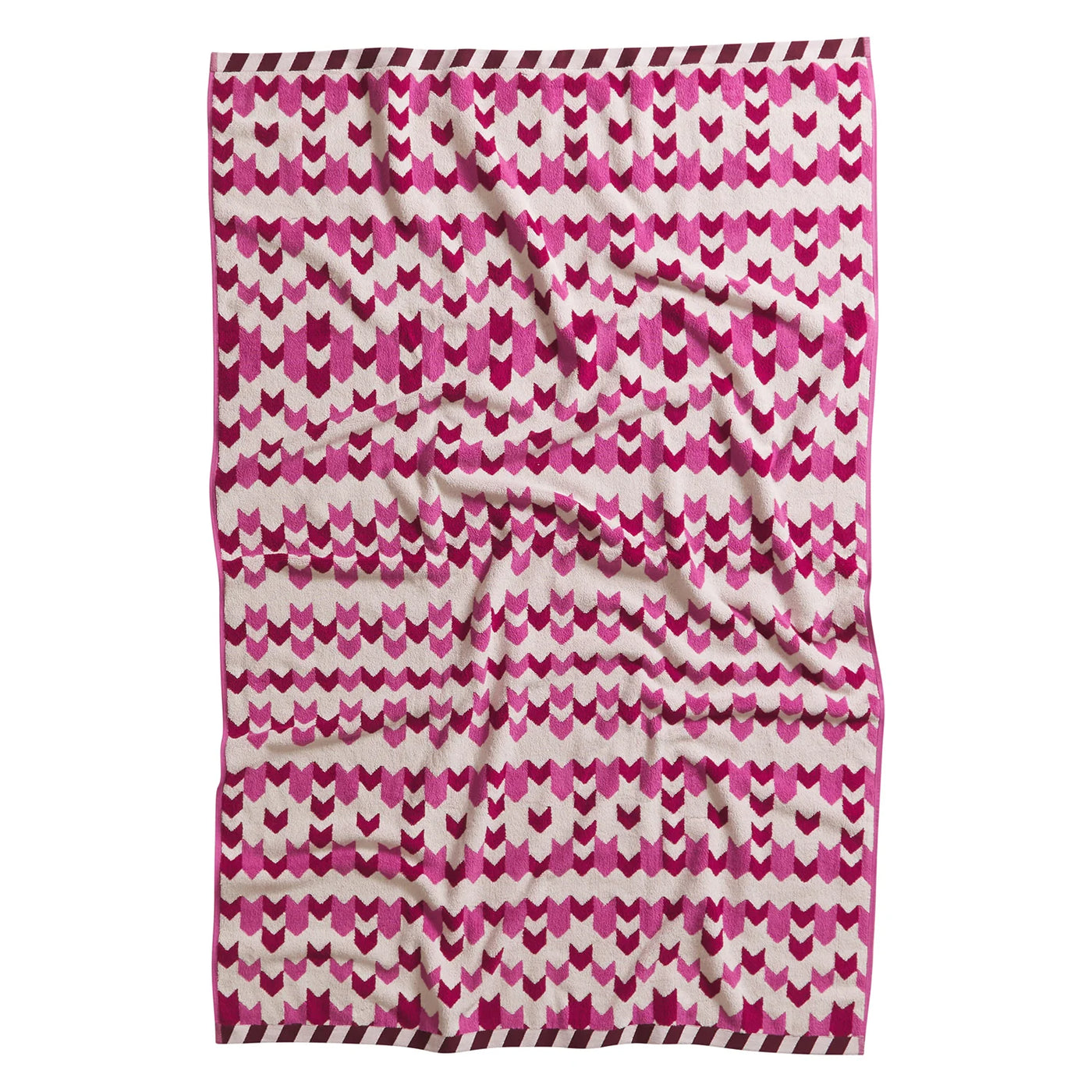 Arlette Towel Range - Fuchsia