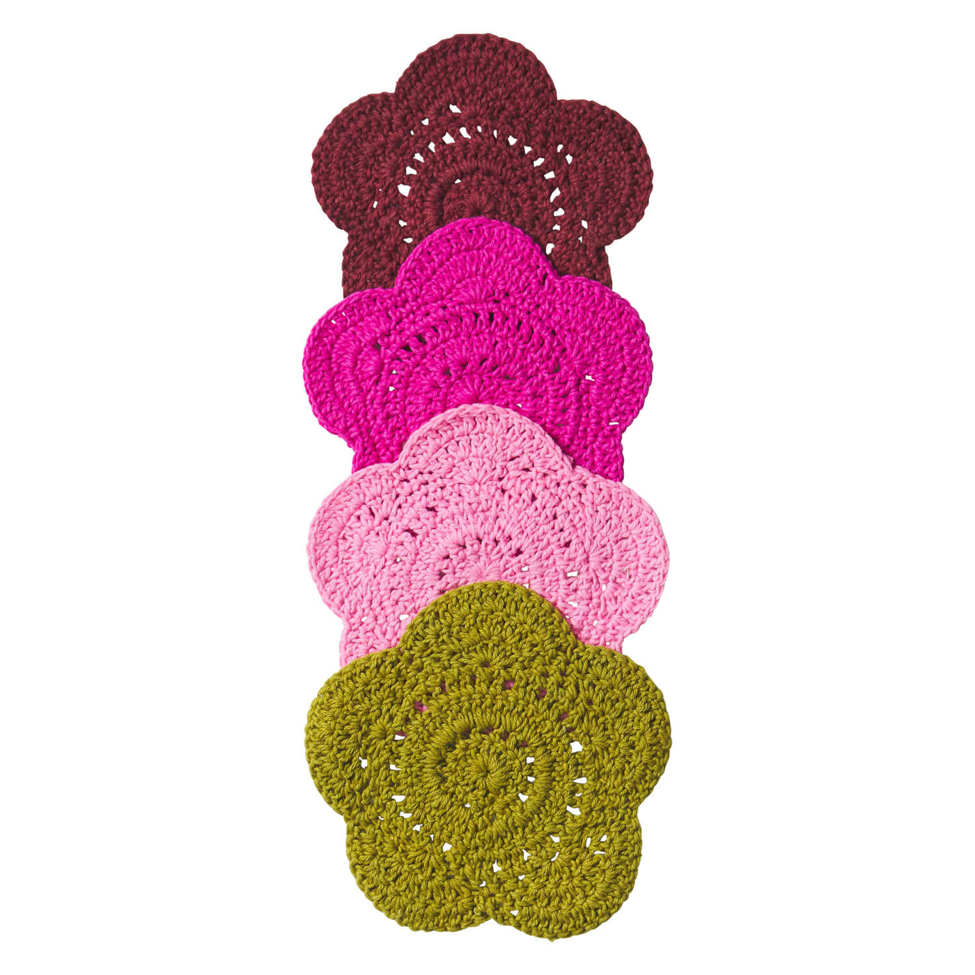Chumo Crochet Coaster Set - Cosmos