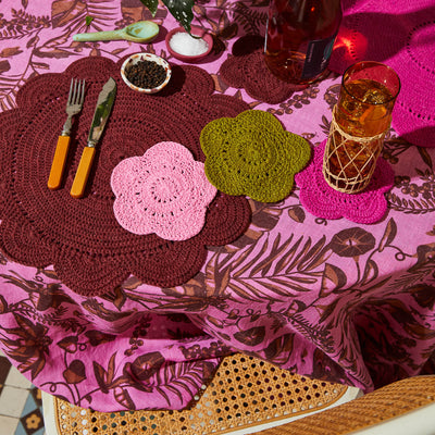 Chumo Crochet Coaster Set - Cosmos