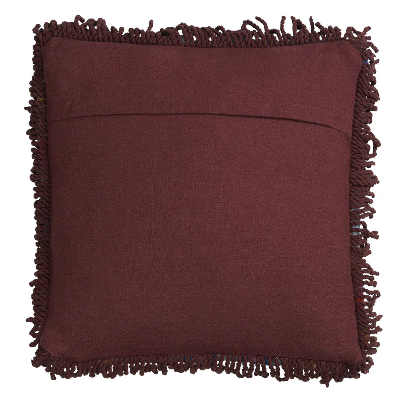 Cora Tufted Cushion - Garnet