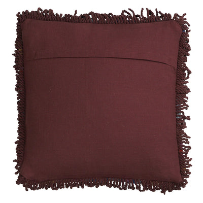Cora Tufted Cushion - Garnet