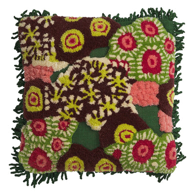 Cora Tufted Cushion - Kelp