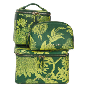 Delphine Small Vanity Case - Anise