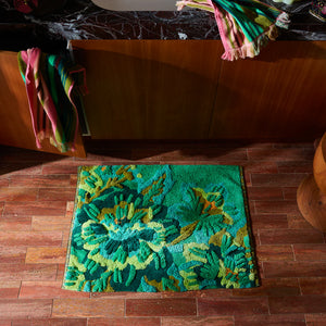 Eliza Bath Mat - Spring Green