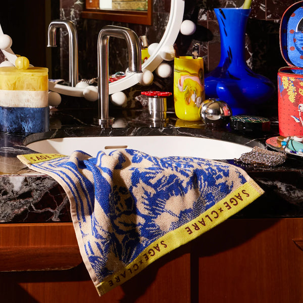 Eliza Towel Range - Ultramarine