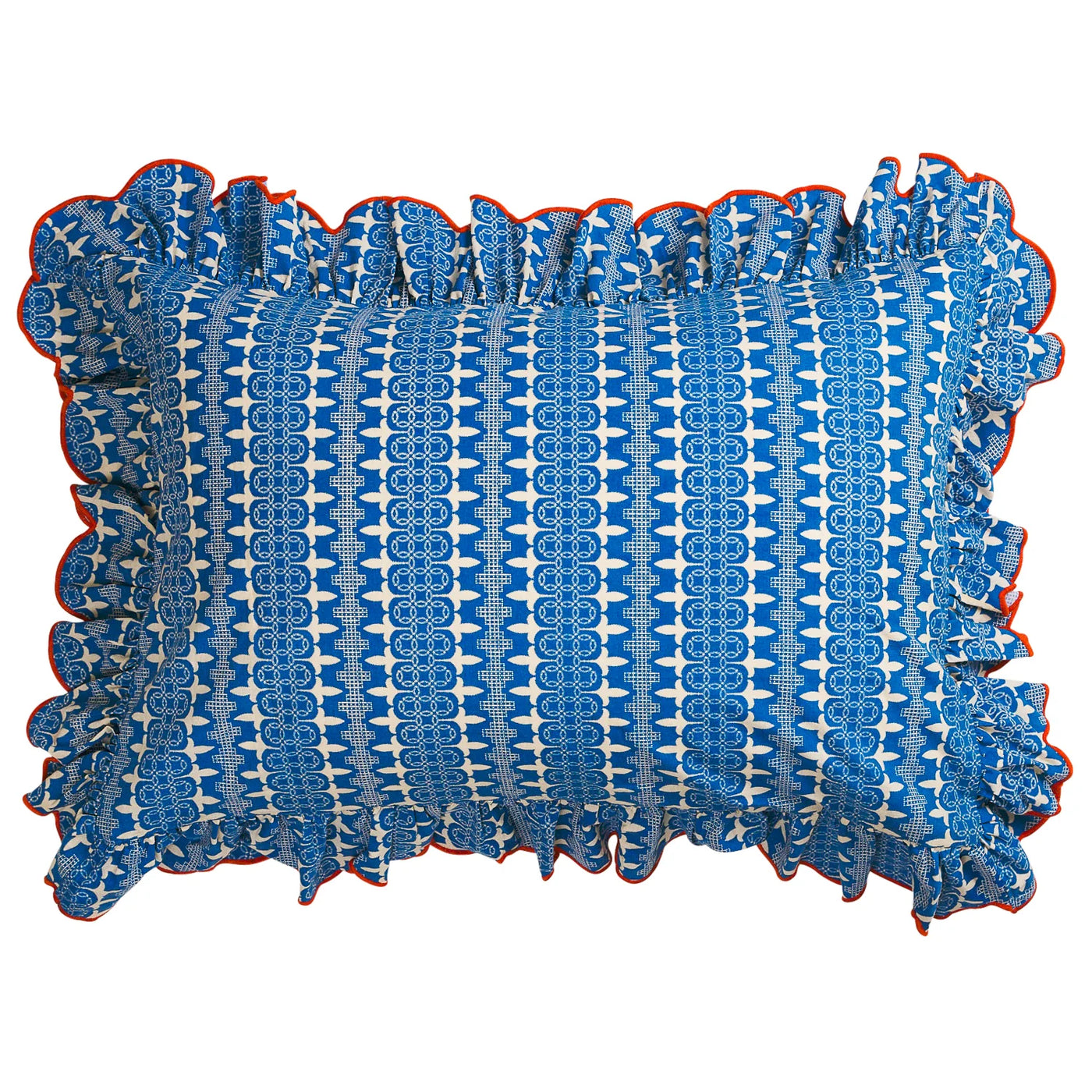 Esme Cotton Standard Pillowcase Set - Azure