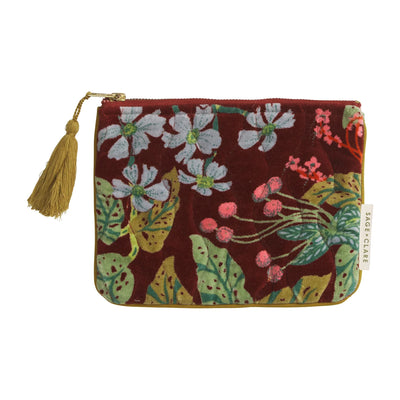 Genevieve Velvet Pouch