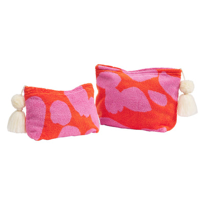 Hermosa Terry Pouch - Dahlia